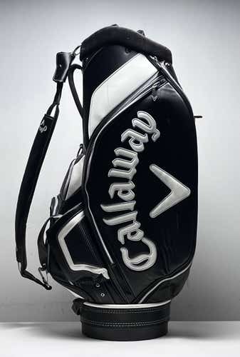 Callaway Jaws MD5 Staff Bag Black 6-Way Divide Single Strap Golf Bag