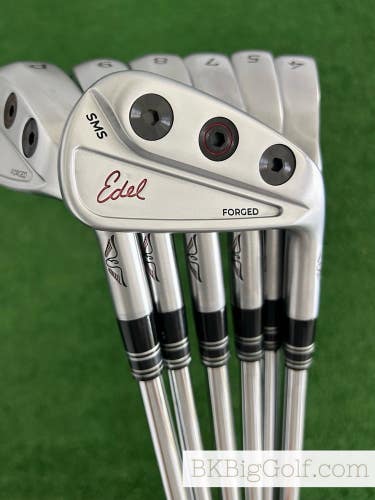Edel SMS Forged Iron Set 4-P / KBS Tour 130 X Extra Stiff