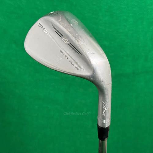 Titleist Vokey SM9 Tour Chrome 58-8M 58 Lob Wedge Vokey Design Steel Wedge Flex