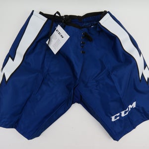 New! CCM PP10 Tampa Bay Lightning NHL Pro Stock Hockey Player Pant Shell XXL