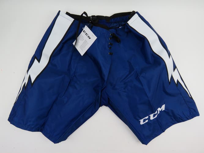 New! CCM PP10 Tampa Bay Lightning NHL Pro Stock Hockey Player Pant Shell XXL