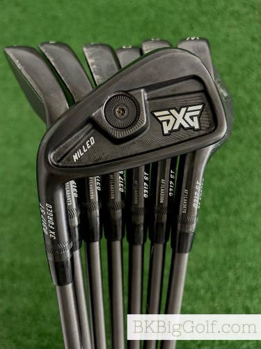 LH PXG 0317 ST Black Forged Iron Set 4-P / SteelFiber i110 Stiff Graphite
