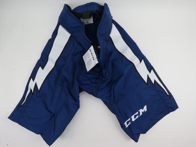 CCM Tampa Bay Lightning NHL Pro Stock Hockey Player Girdle Pant Shell 9K L +2"