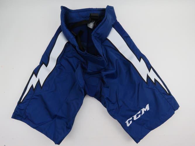 CCM Tampa Bay Lightning NHL Pro Stock Hockey Player Girdle Pant Shell 9K L +1"