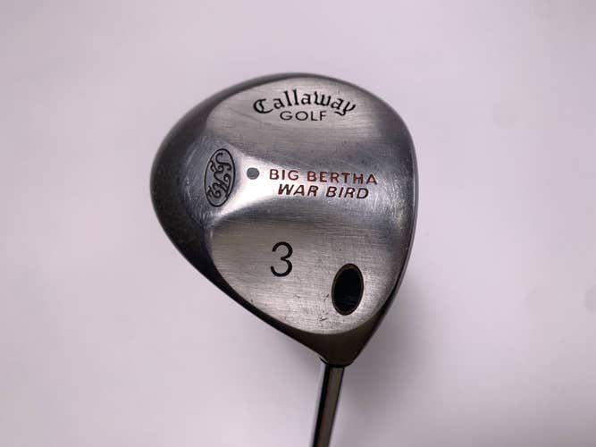 Callaway Big Bertha Warbird 3 Fairway Wood 15* Memphis "10" Regular Steel RH