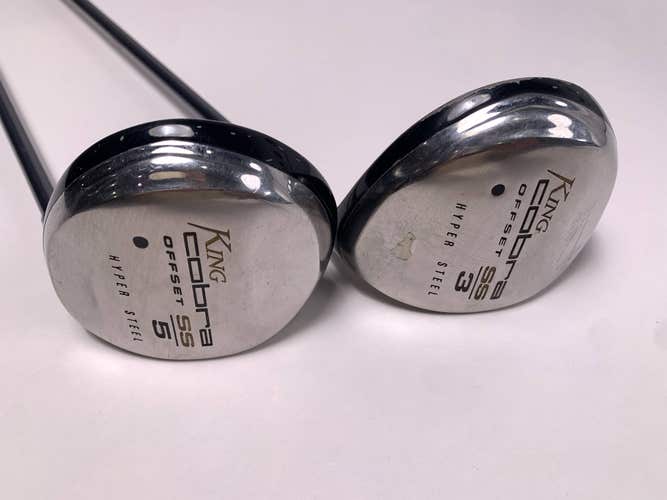 Cobra SZ Offset 3 & 5 Fairway Wood Set 15* 18* 50g Ladies Graphite Womens RH