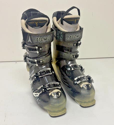 Atomic Hawx 110 Alpine Ski Boots Dynashape Gold Liners MDP 30 US Men's 12 GREAT