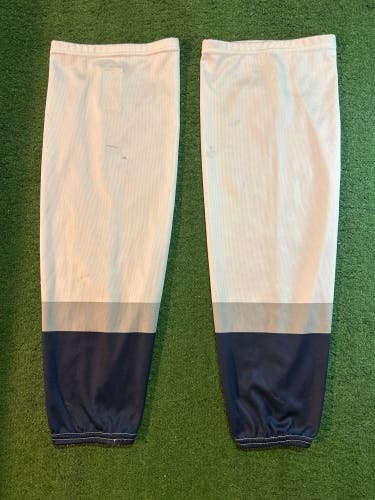 Hockey Socks (White/Gray/Navy)