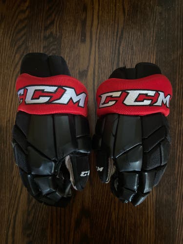 CCM HG42 Ottawa Senators Gloves 13" And 14” Pro Stock (Used)