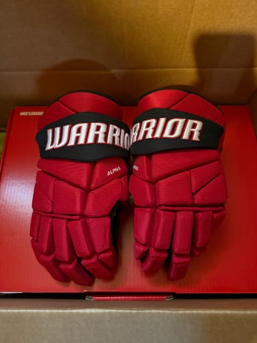 Warrior Alpha Pro Gloves 15" Pro Stock (New)