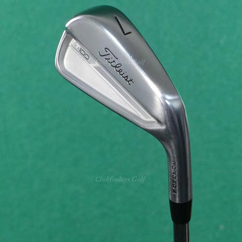 Titleist 2023 T100 Forged Single 7 Iron TT AMT Tour White S300 Steel Stiff