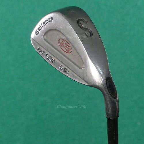 Callaway S2H2 Patent Pending SW Sand Wedge Factory RCH 60 Graphite Firm