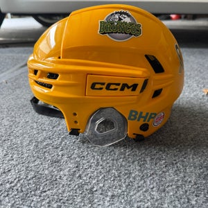 Humboldt Broncos SJHL Medium CCM Tacks 720 Helmet Pro Stock (NEW)