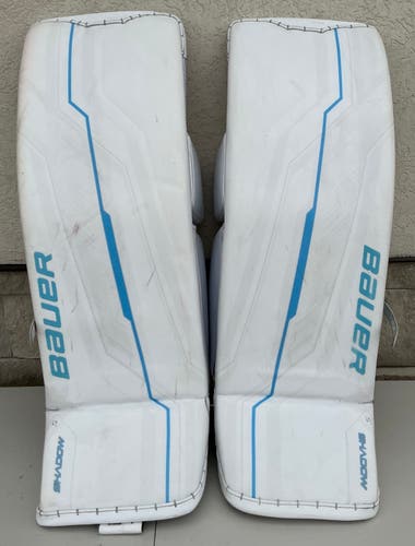 Connor Ingram Bauer Supreme Shadow Large Goalie Leg Pads Pro Stock (Used) 63918