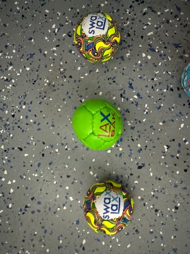 Lax Sax Lacrosse Ball 3 Pack (Used)