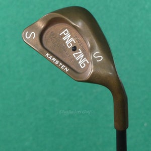 Ping Zing BeCu Copper Black Dot SW Sand Wedge Karsten 101 Graphite Regular