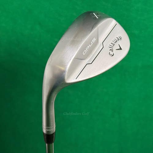 LH Callaway Opus Chrome 58-8C 58 Lob Wedge DG Mid 115 Steel Wedge Flex