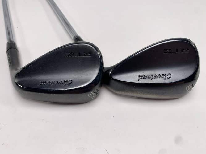Cleveland RTZ Black Wedge Set 52* 10 | 58* 6 Dynamic Gold Spinner Tour Issue RH