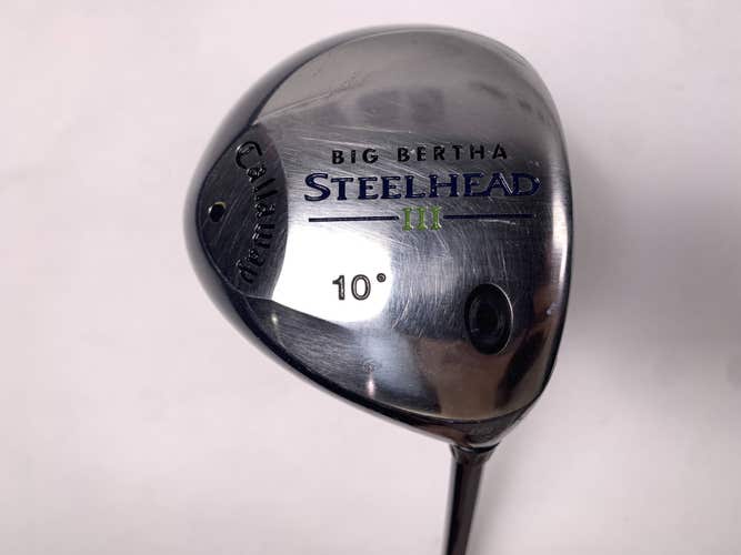 Callaway Steelhead III Driver 10* Steelhead III Regular Graphite Mens RH