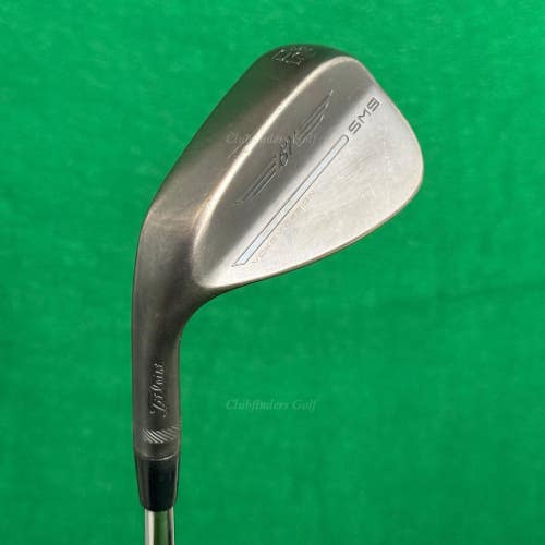 LH Titleist Vokey SM9 Jet Black 60-10S 60 Lob Wedge Vokey Design Wedge Flex