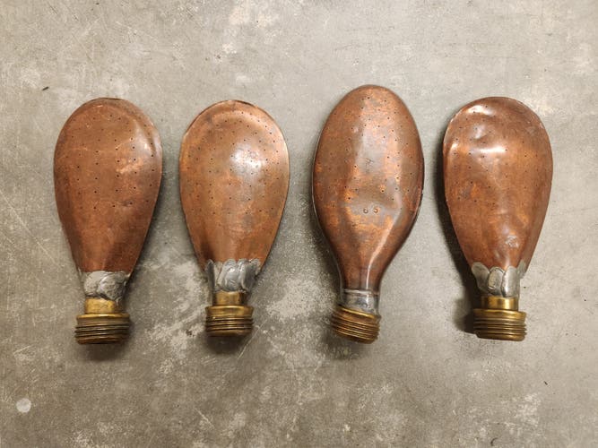 Used Curling Pebble Heads