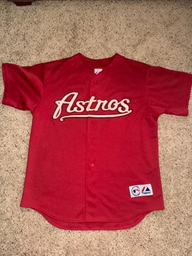 Houston Astros Brick Red Vintage Jersey