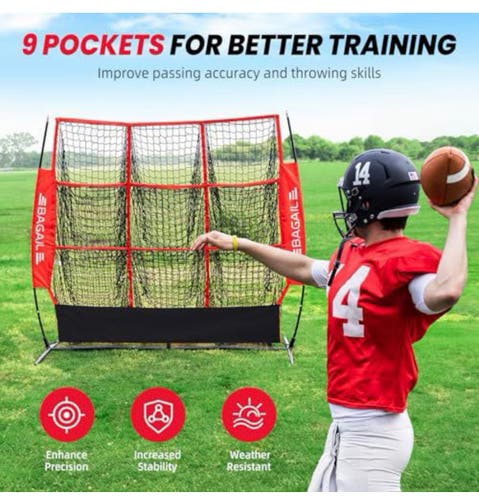 Bagail Football Throwing Training Net