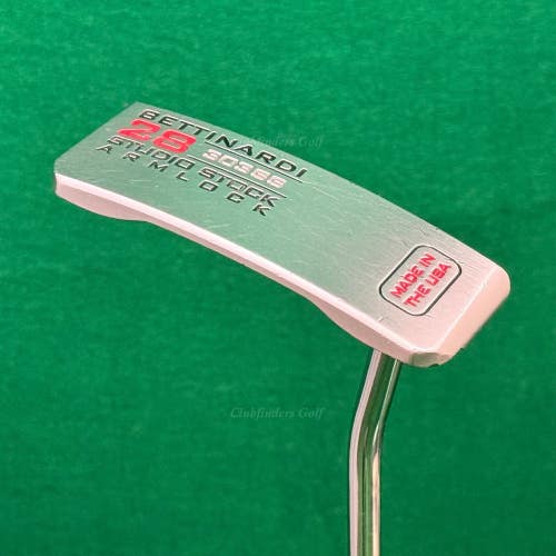 Bettinardi Studio Stock 28 Armlock Milled 41" SB Belly Putter W/ Super Stroke