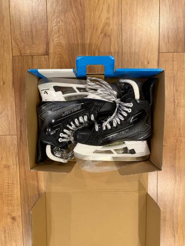 Black/Gray Bauer Supreme M50 Pro Hockey Skates Size 7.5 fit 2