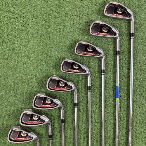 Taylormade Burner Plus Iron Set 4-PW AW 85g Steel Regular Flex +1/2 Long