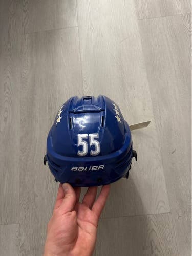 Large Bauer Re-Akt 85 Helmet Pro Stock (Used)