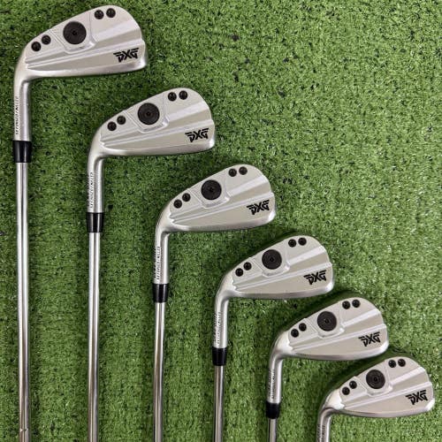 PXG 0311 P Gen 4 Iron Set 6-PW GW True Temper Elevate 95 Stiff Flex Left Handed