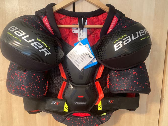 Men's Medium Senior Bauer Vapor 3X Shoulder Pads (New)