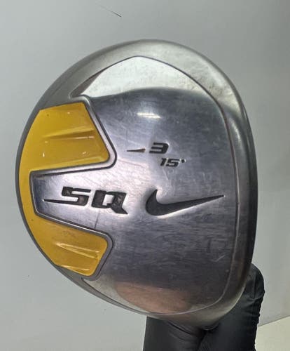 3W Nike SQ Right Handed Fairway Wood Stiff Flex 3 Wood 15* sumo dymo