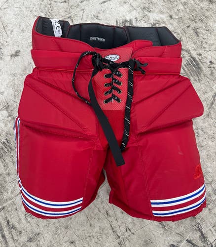 Red Senior XL Brian's Hockey Goalie Pants | Shesterkin Pro Stock (New)