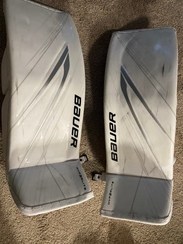 35" Bauer Vapor Hyperlite 2 Goalie Leg Pads Pro Custom
