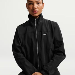 Nike Sportswear Everything Wovens Jacket Women's Large Black Oversized POSH001