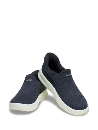 Crocs No Hands Slip On 211385-410 Sneaker Mens Navy Comfort Casual Shoes POSH030