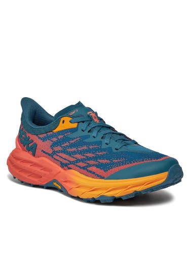 Hoka One One Speedgoat 5 1123160-BCCML Womens 8 Blue Trail Running Shoes RHS8049