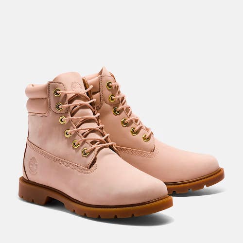 Timberland Linden Woods TB1A5N35DR1 Boots Women's 9.5 Brown 6" Waterproof MEW363