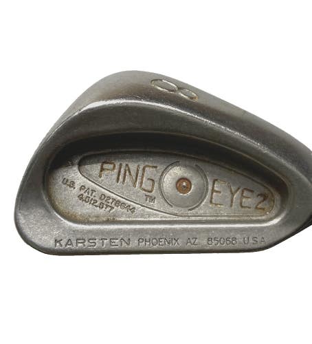 Ping Eye2 8 Iron Brown Dot 3* Flat ZZ Lite Stiff Steel 36.5" RH Karsten Dylagrip