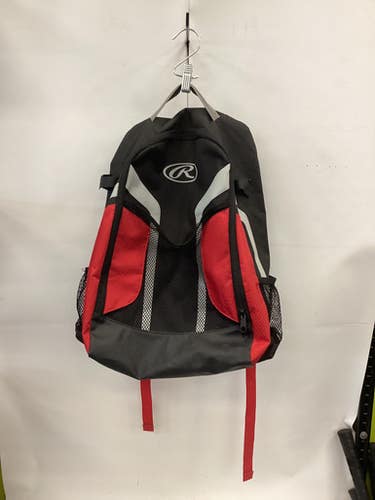 Used Rawlings BACKBACK BB/SB Player Backpack Black 11851-S000045330