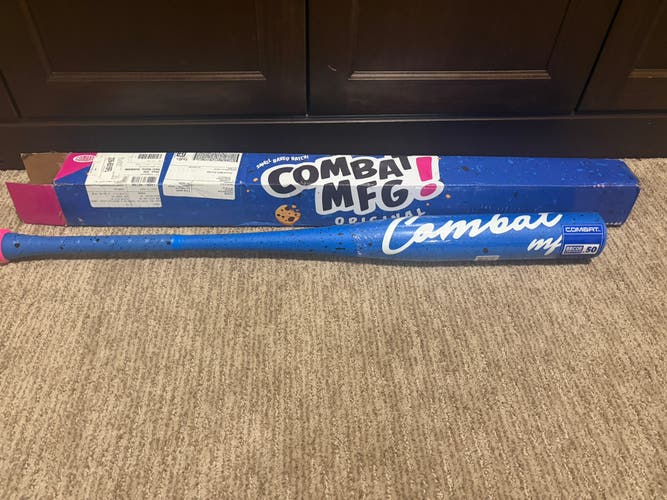2026 Combat MFG Spec A1 Alloy BBCOR Certified Bat Cookie Monster(-3) 30 oz 33" (BRAND NEW IN WRAPPER
