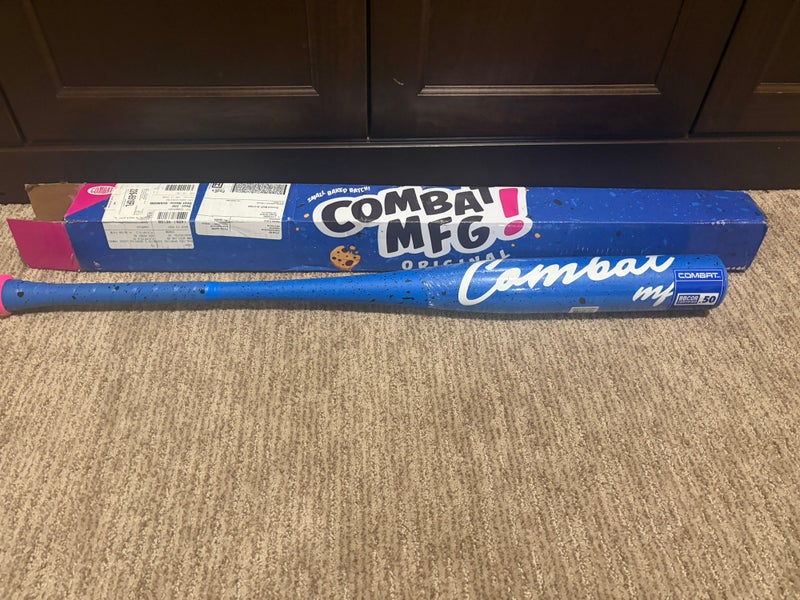 2026 Combat MFG Spec A1 Alloy BBCOR Certified Bat Cookie Monster(-3) 30 oz 33" (BRAND NEW IN WRAPPER