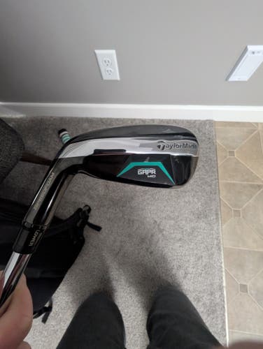 Men's TaylorMade Gapr mid Left Hand Hybrid Stiff Flex 3H (Used)