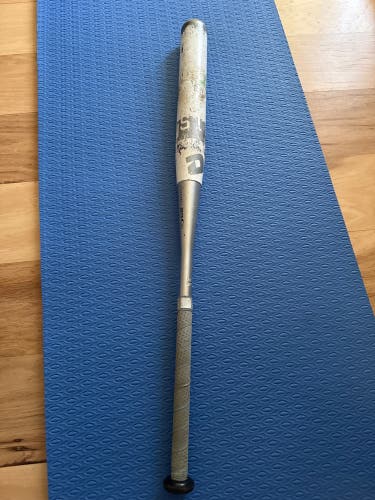 2013 DeMarini White Steel Hybrid Bat (-6) 28 oz 34" (Used)
