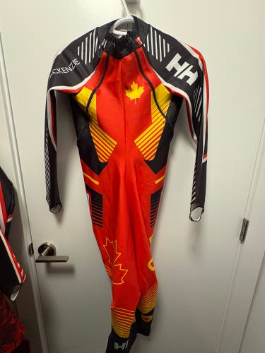 Canada Ski Team  Large Helly Hansen Ski Racing Suit (New) FIS Legal