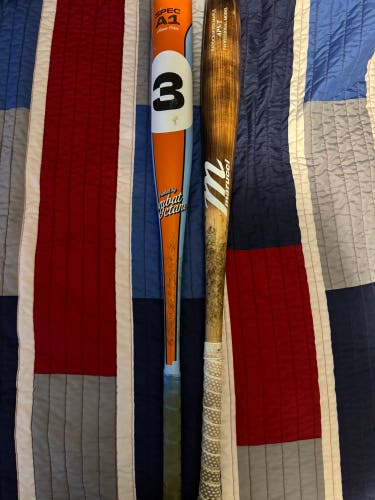 2026 Combat MFG Spec A1 Alloy BBCOR Certified Bat (-3) 30 oz 33" (Used)