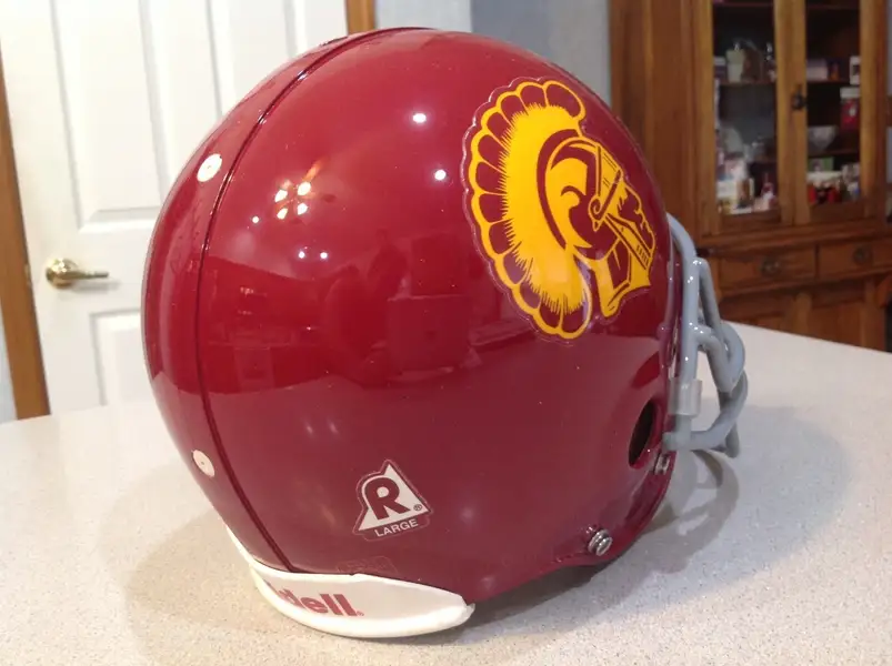 califronia football helmet California (CAL) Golden Bears Riddell Speed Replica Full Size Ideal for autographs File:Cal football helmet front.JPG -