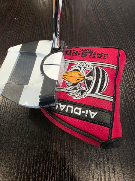 NEW RIGHT HAND ODYSSEY AI-DUAL JAILBIRD MINI 1/2 BALL GOLF PUTTER 35" DB